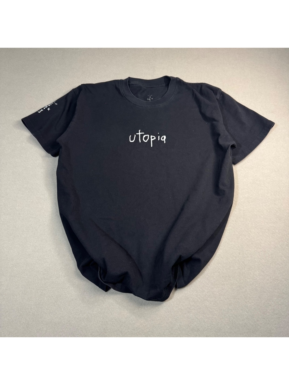 Cactus Jack x i-D Magazine Utopia Tee Large Black Travis Scott 2021 Spike Jonze